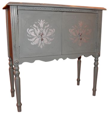 Custom Made Reclaimed Rustic Furniture Cabinet