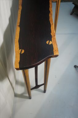 Custom Made Rosewood Live Edge Table