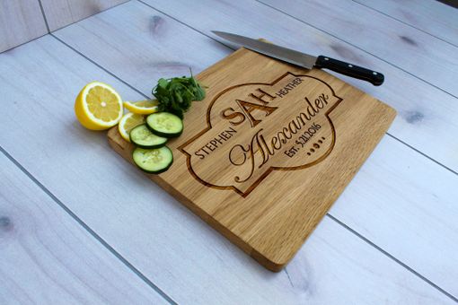 Custom Made Personalized Cutting Board, Engraved Cutting Board, Custom Wedding Gift – Cb-Wo-Alexander