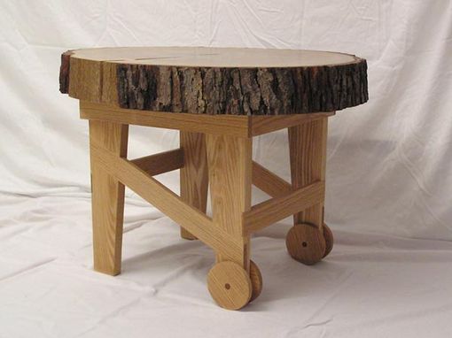 Custom Made Wheelbarrow Coffee Table