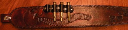Custom Made Remington 700 30-06 Leather Rifle Sling.