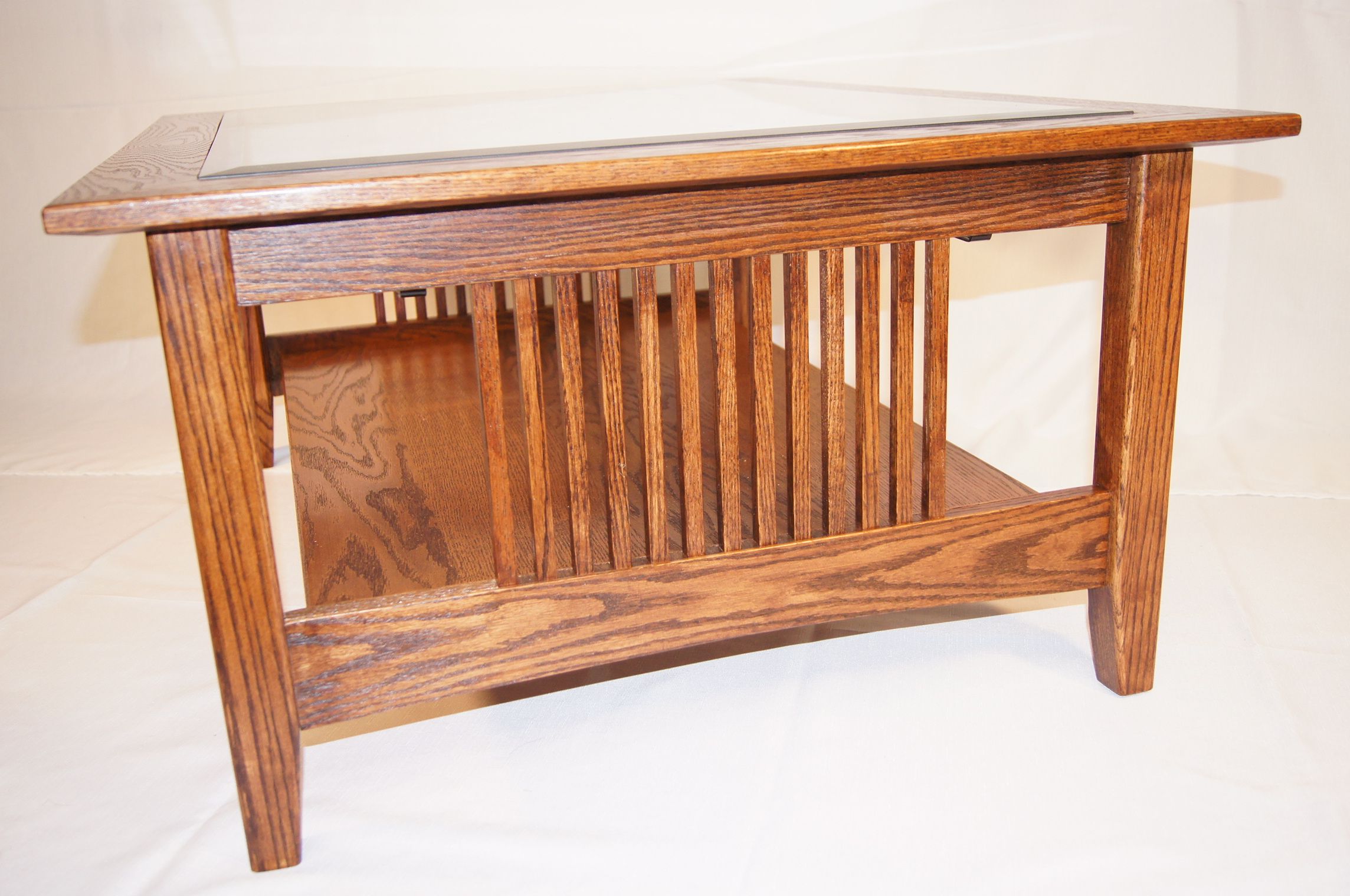 Custom Mission Style Coffee Table by Red Dog Woodworks