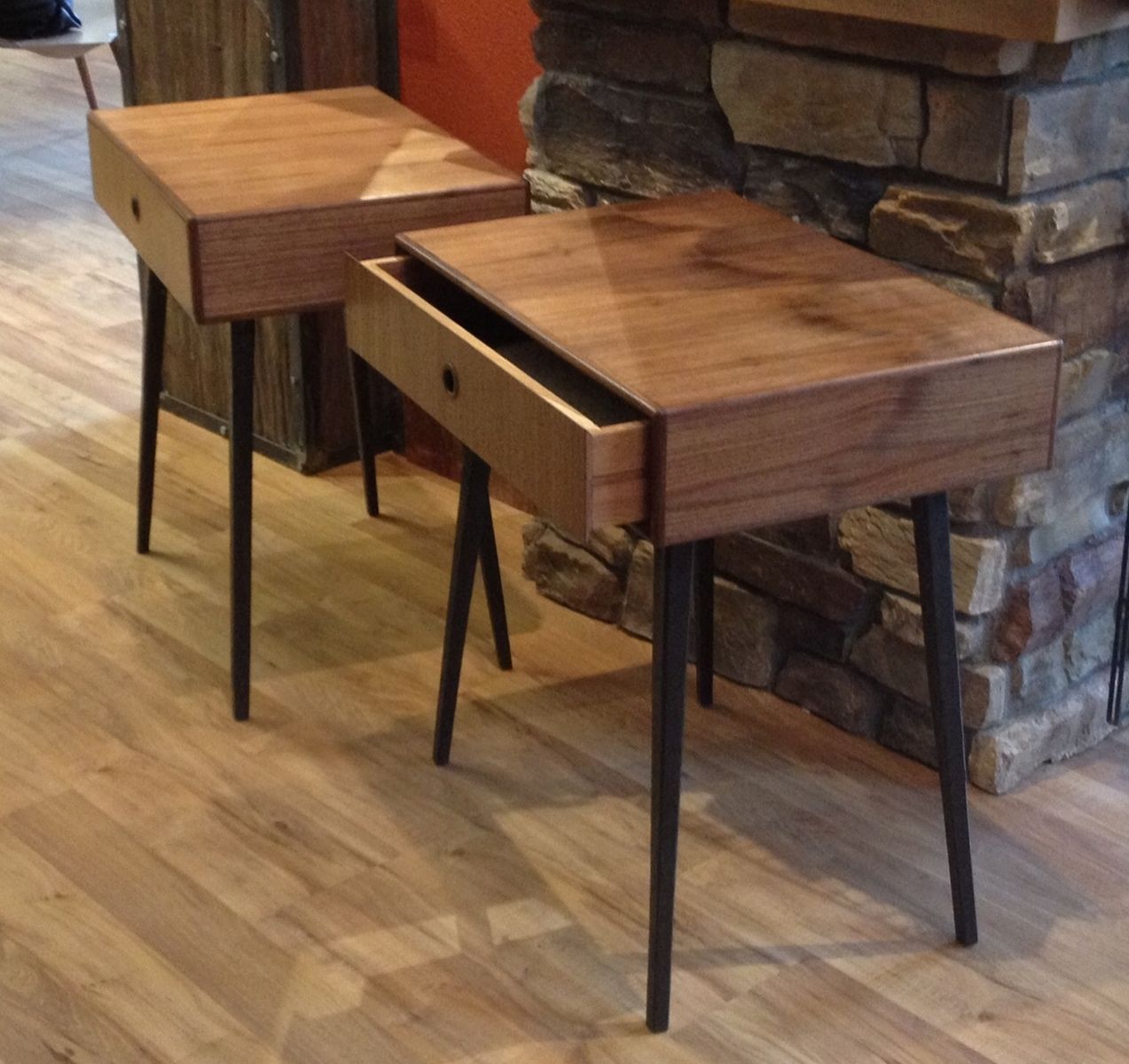 Hand Made Cloud End Table By Dovetail Furniture Company