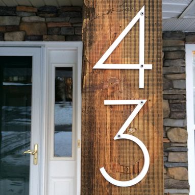numbers modern laser cut custommade custom