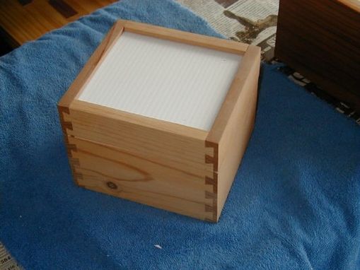 Custom Made Recipe, Card File, Or Photo Dovetail Boxes