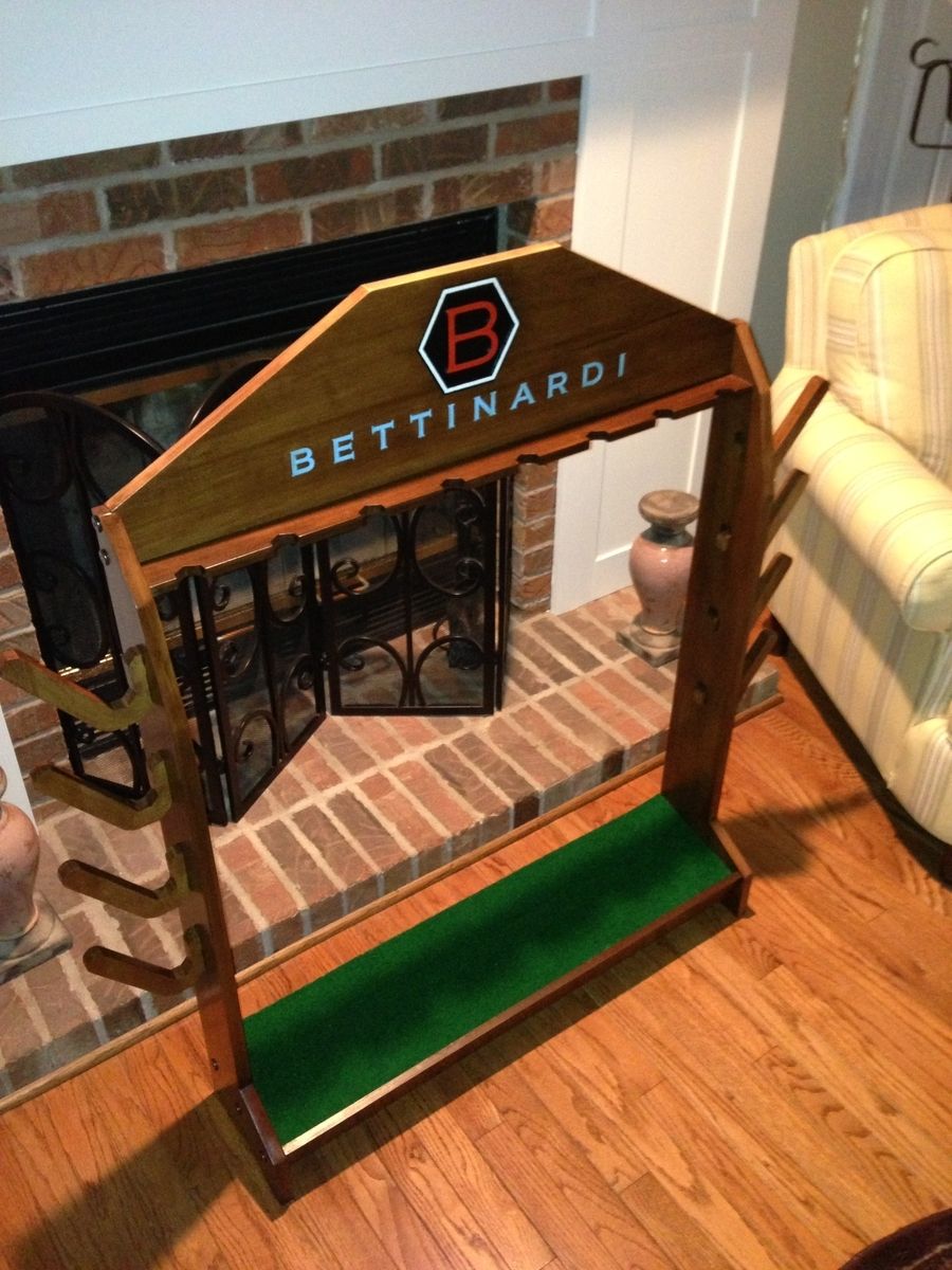 Hand Made Putter Display Rack by Slidestik Design And Manufacturing