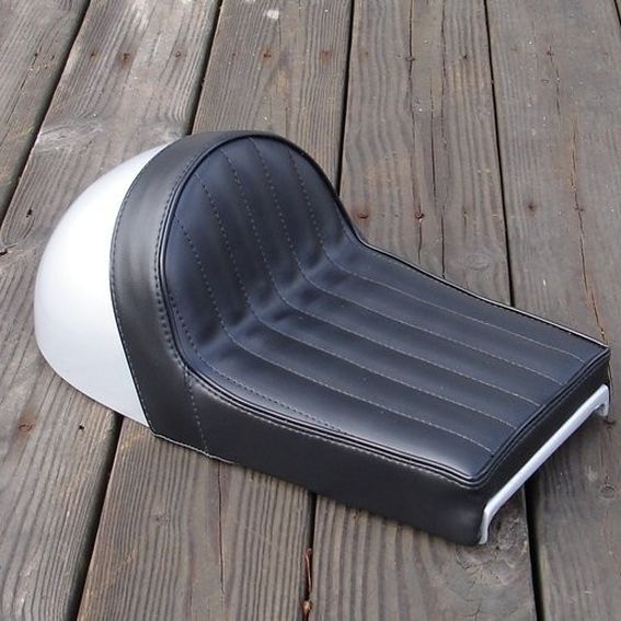 Hand Made Motorcycle Seat by Pirate Upholstery | CustomMade.com