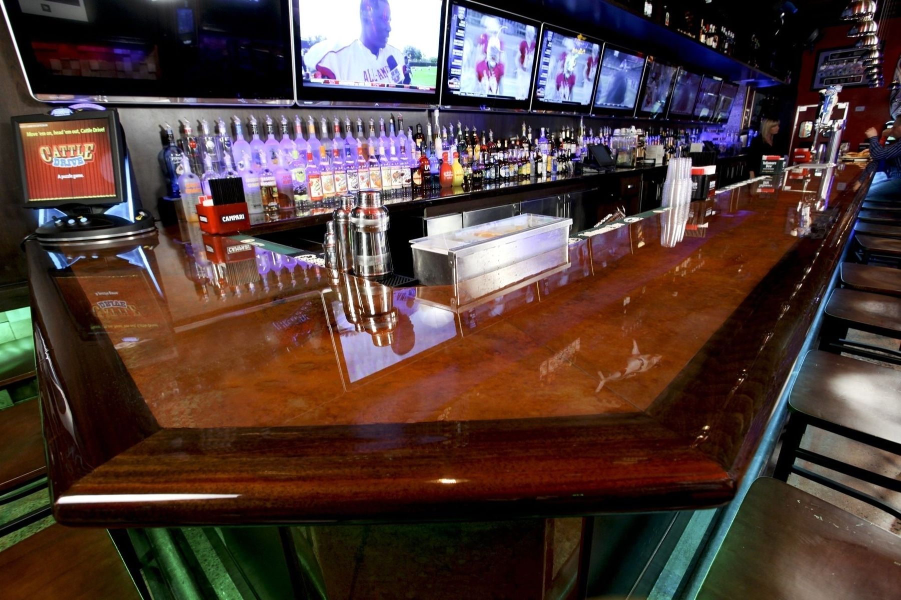 Hand Crafted Sports Bar by North East Wood Design | CustomMade.com