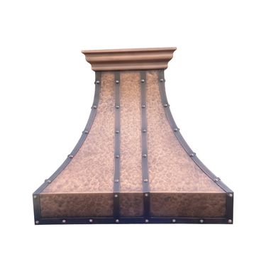 Custom Made Akicon Custom Handcrafted Copper Range Hood - Akh702t-C