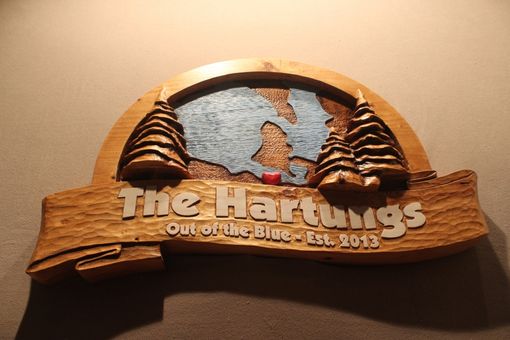 Custom Made Custom Carved Wooden Signs | Home Signs | Cabin Signs | Cottage Signs