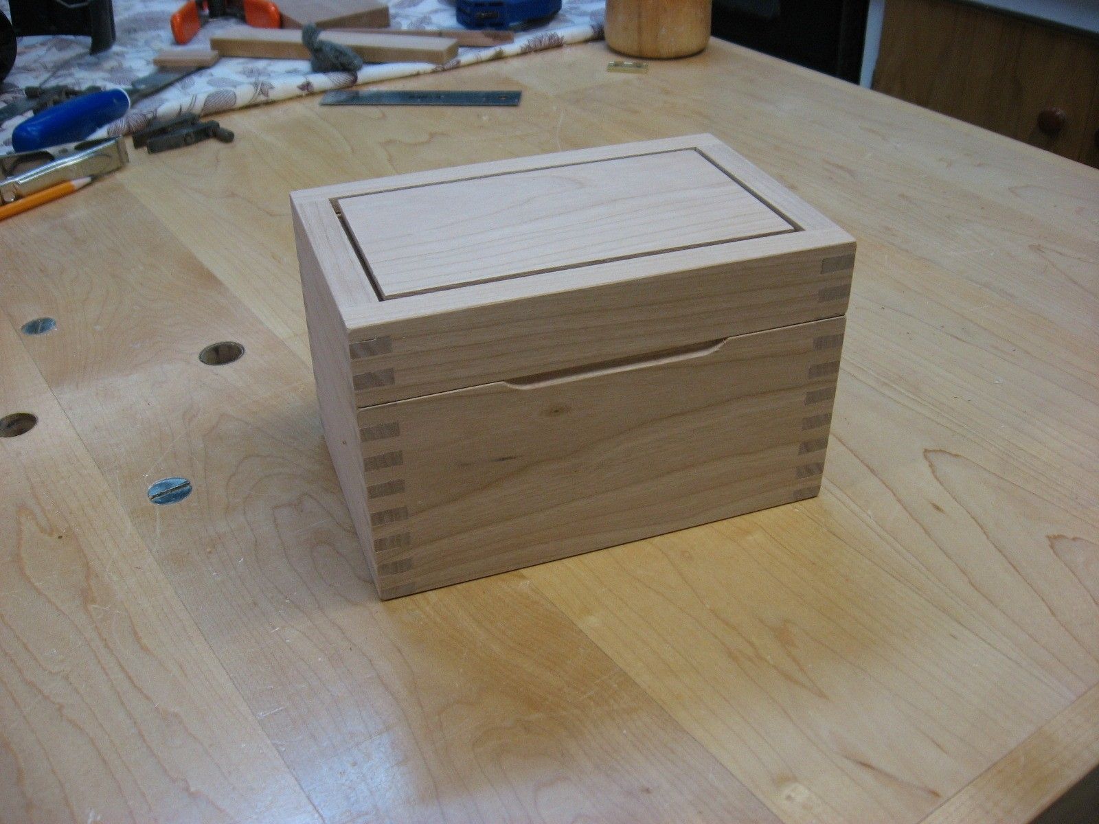 Handmade Wooden Music Box by Batterman's Custom Woodworking