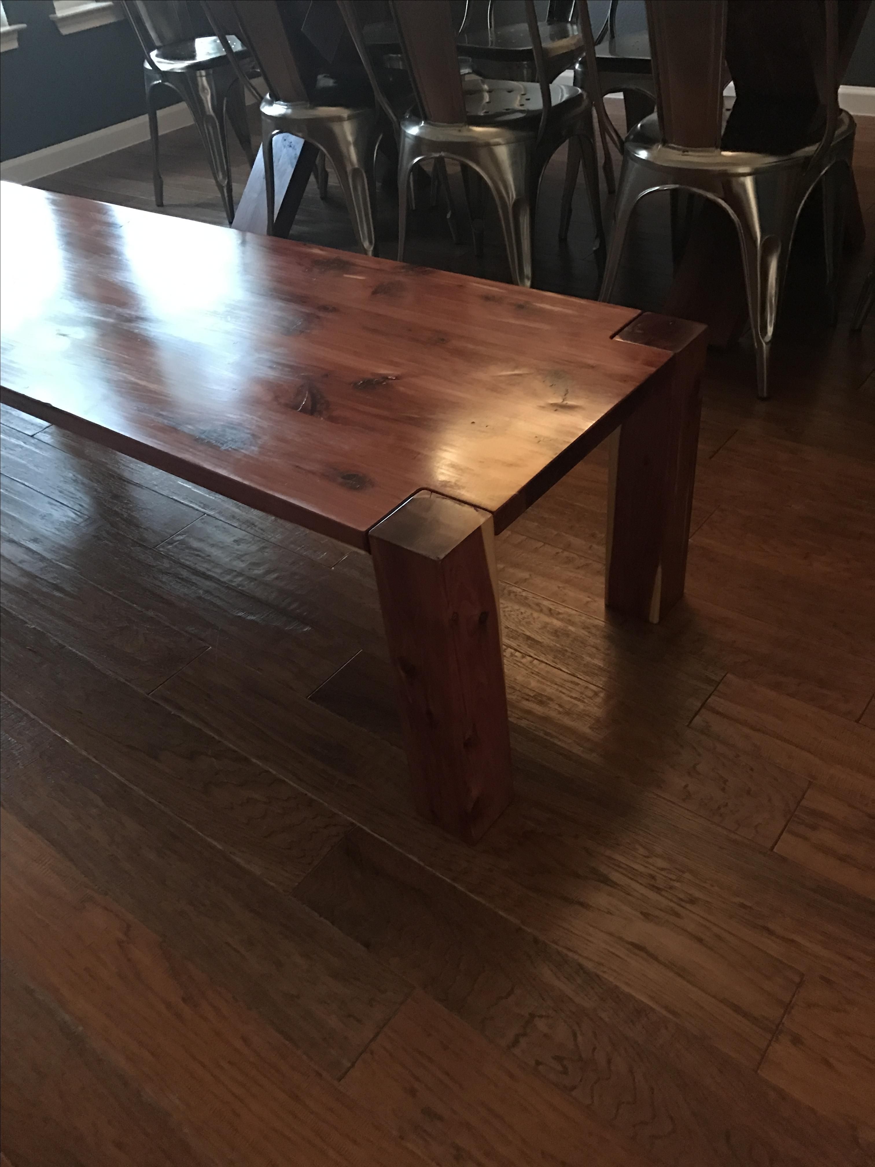 Buy Custom Made Texas Cedar Coffee Table, made to order from WOODWERD