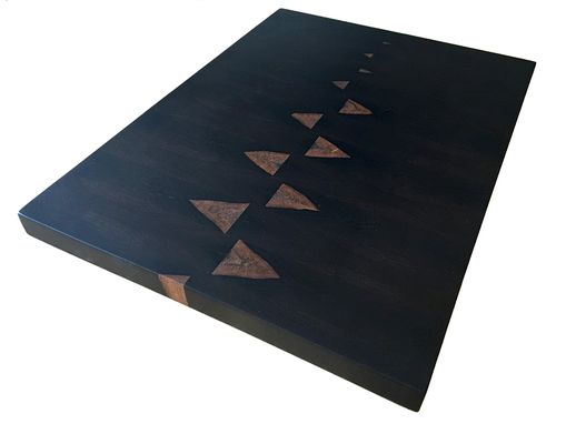 Custom Made Amazon Rosewood End Grain Wood Cutting Board