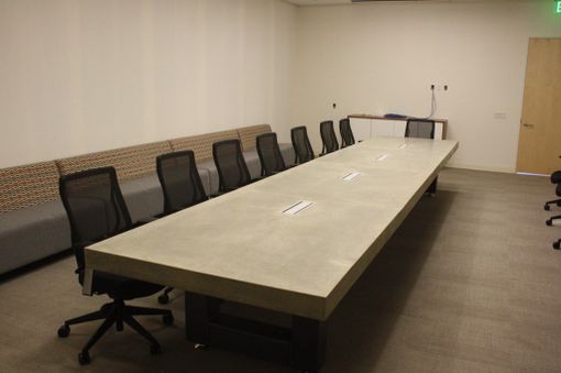 Custom Made Concrete Conference Table