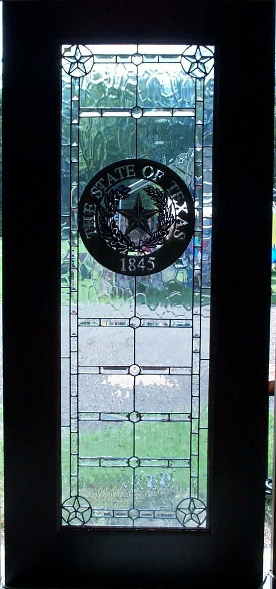Custom Texas Doors by Stained Arts Studio