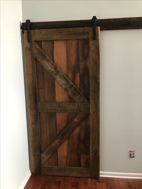 Custom Made Barn Wood Barn Door