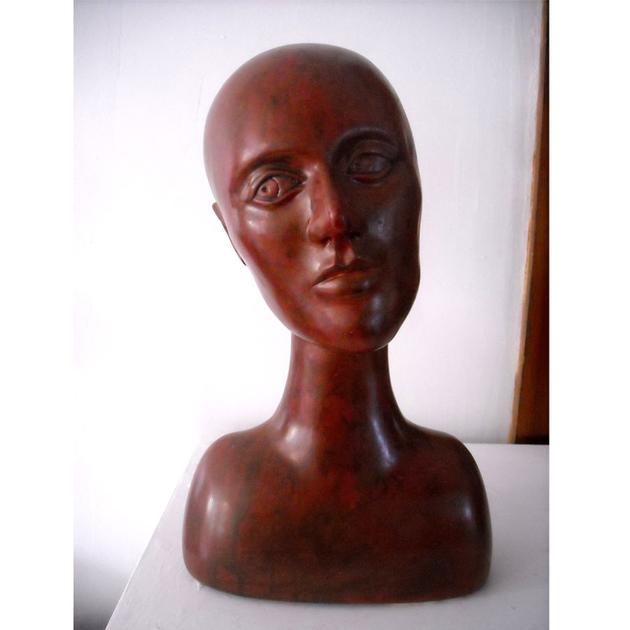 Custom Made LifeSize Basic Bust by Fine Art and Miniatures by Rebecca
