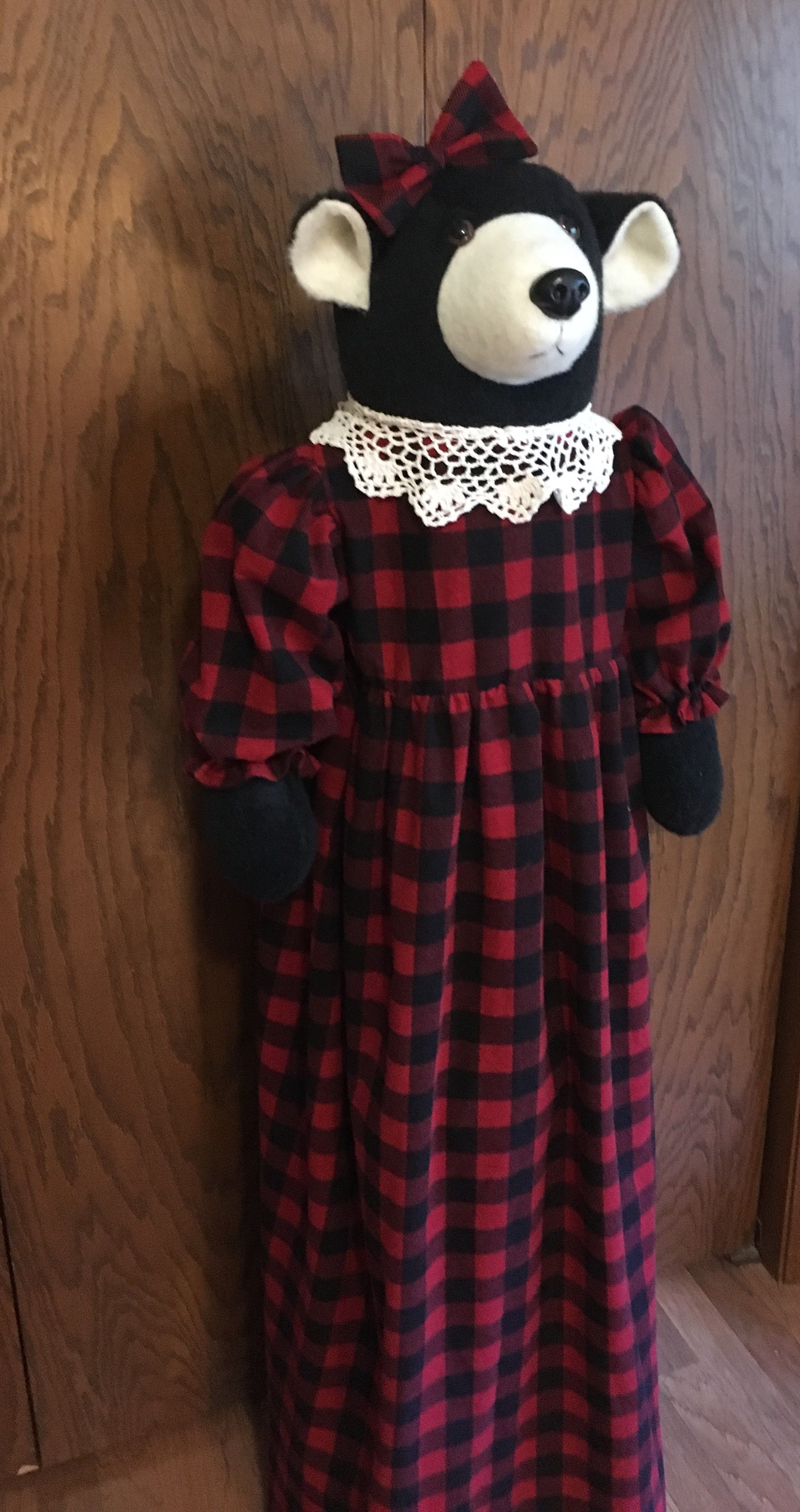 Buy Custom Black Bear Northwoods Decor Vacuum Cover, made to order from