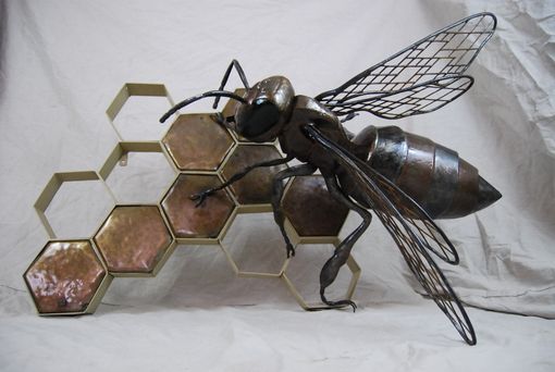 Handmade Custom Wall Bee Sculpture by Jacob Novinger | CustomMade.com