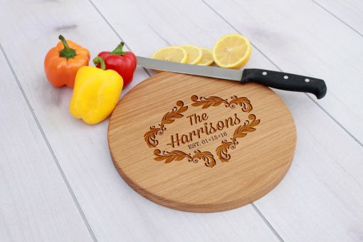 Custom Made Personalized Cutting Board, Engraved Cutting Board, Custom Wedding Gift – Cbr-Wo-Harrison