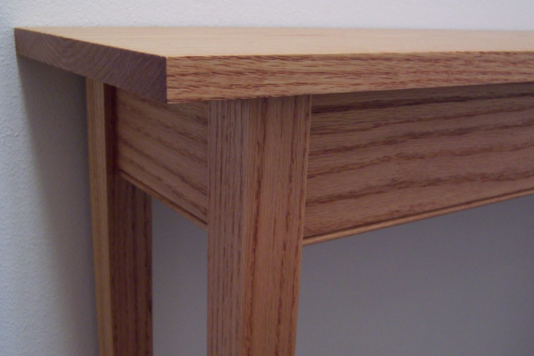 Custom Made Shaker Inspired Entry Table by FSD Custom Woodworking