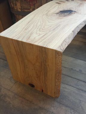 Custom Made Folding Ash Bench