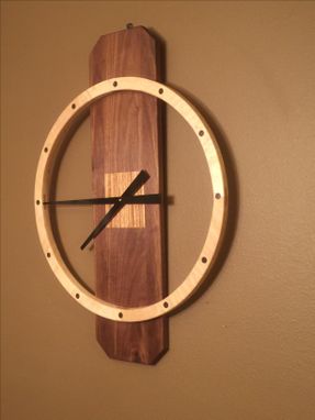 Custom Made Mid Century Wall Clock