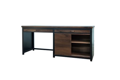 Custom Made Draper Desk W/ Sliding Door