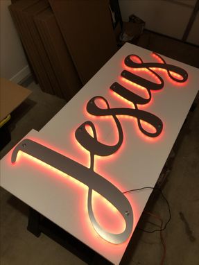 Custom Made Led Backlit Signs