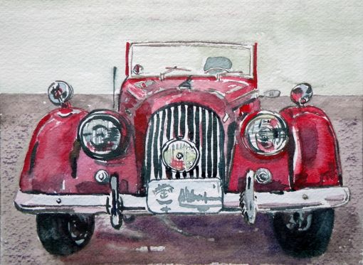 Custom Made Custom Car Paintings,  Commission Artwork For Home Decoration Wall Art