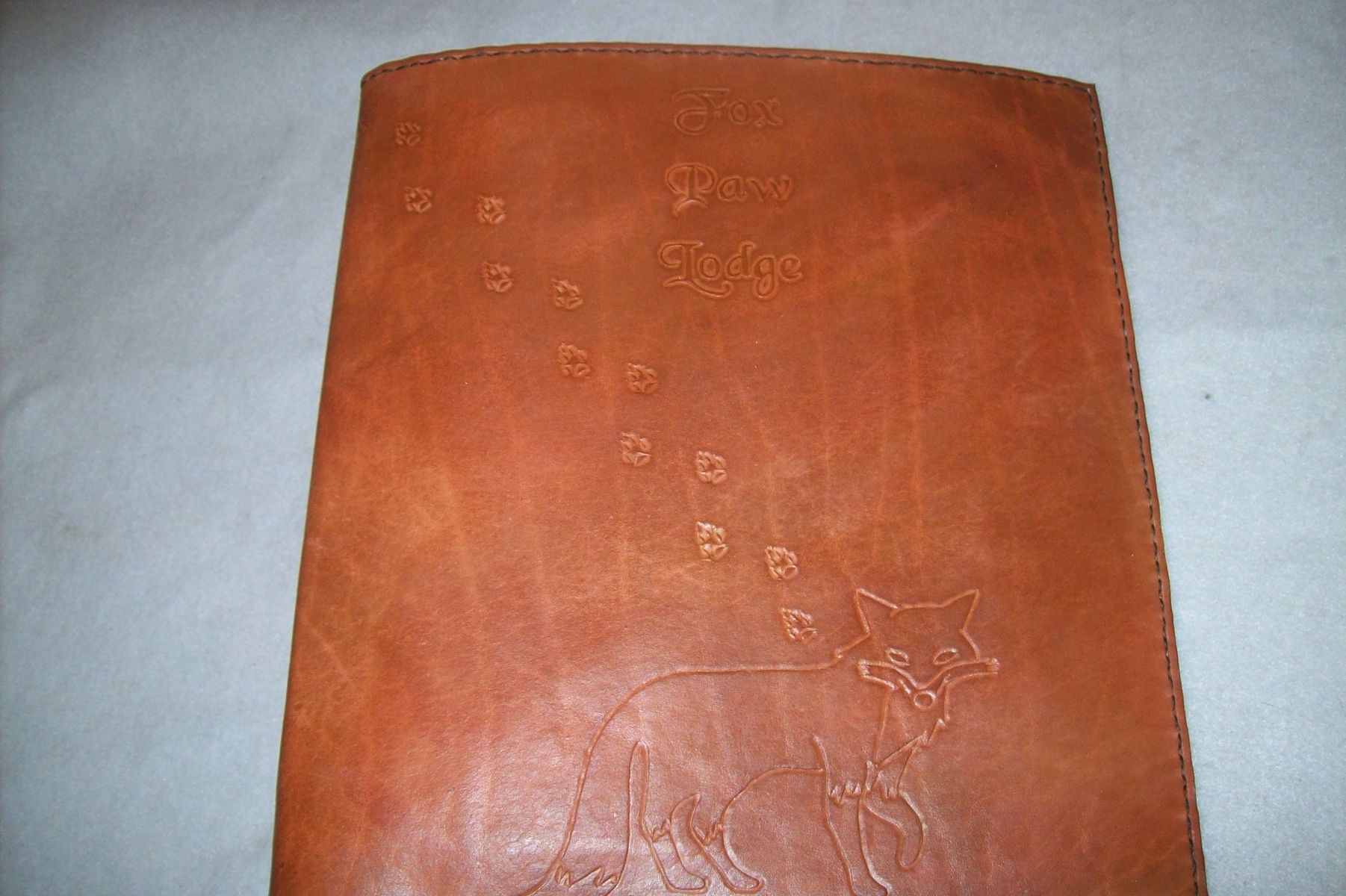 Hand Crafted Customized Leather Binder Cover by Kerry's Custom Leather ...