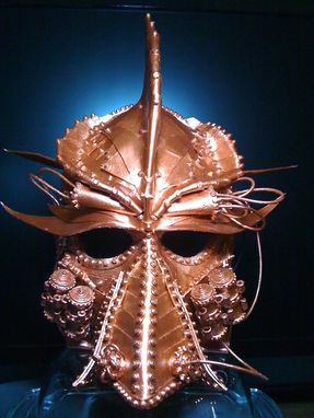 Custom Made Steampunk Juggernaut Leather Mask