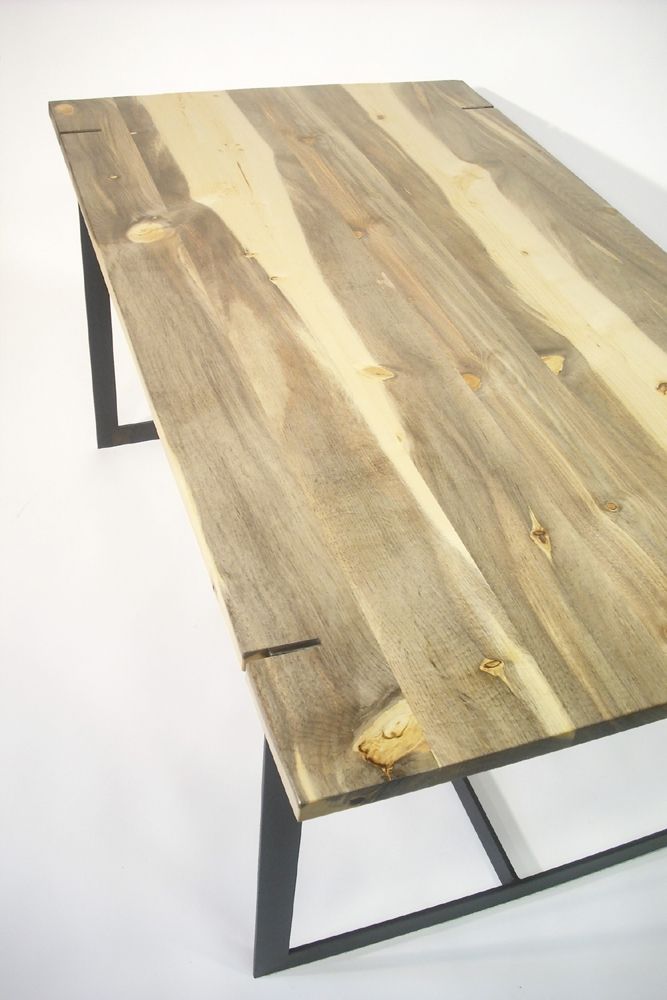 Custom Blue Pine (Beetle Killed) Table by Bdagitz Furniture