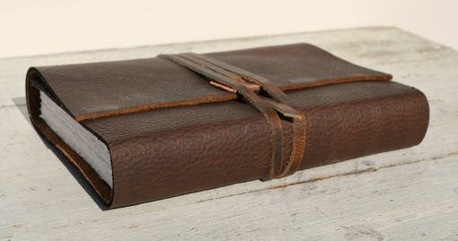 Custom Made Custom Order Leather Bound Journal Adventure Travel Diary Copper Art Notebook (170b)