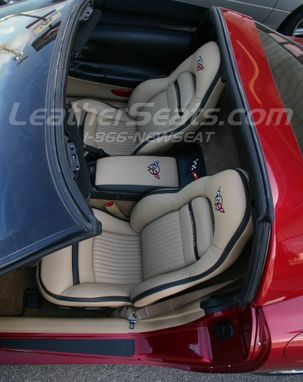 Handmade Custom Chevrolet C5 Corvette Italian Leather