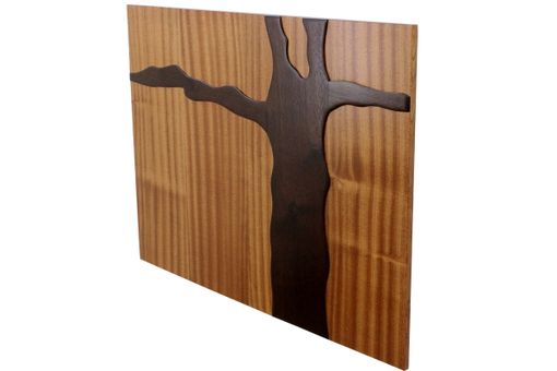 Custom Made Lone Tree - Floating Panel | Solid Wood  Ask A Question