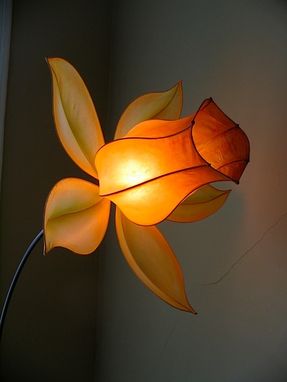 Custom Made Fuchsia Floor Lamp