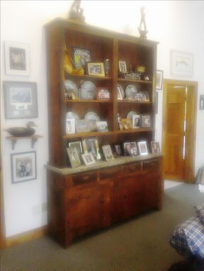 Custom Made Reclaimed Barn Board Cupboard