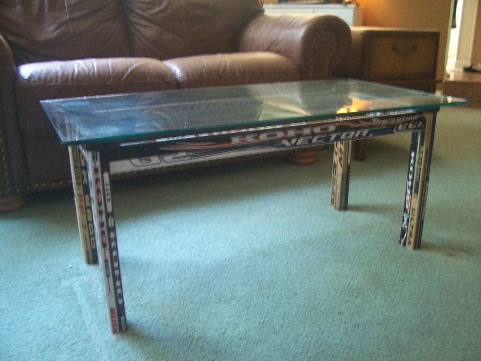 Hockey Stick Coffee Table