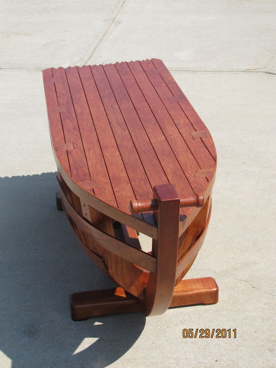 Handmade Boat Coffee Table by LTL Wood Creations