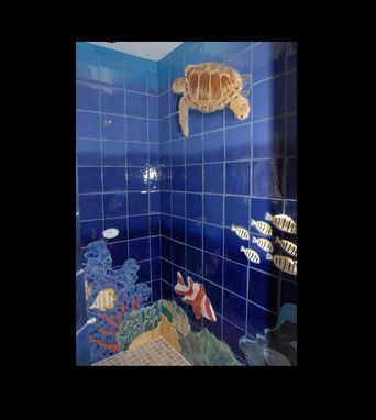 Custom Made Underwater Sea Life Shower