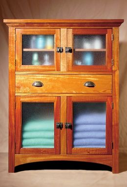 Custom Made Free Standing Bathroom Cabinet For Laurie & Rich