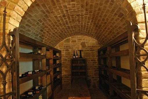 Custom Made European Wine Cellar