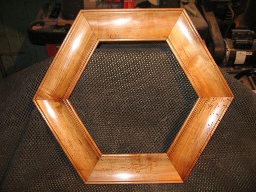 Custom Made Hexagon Frame