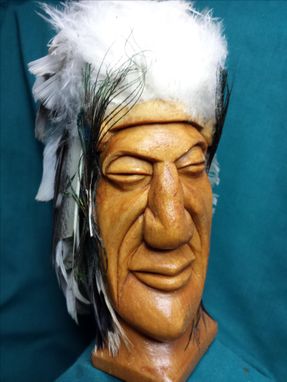 Custom Made Chief White Feather