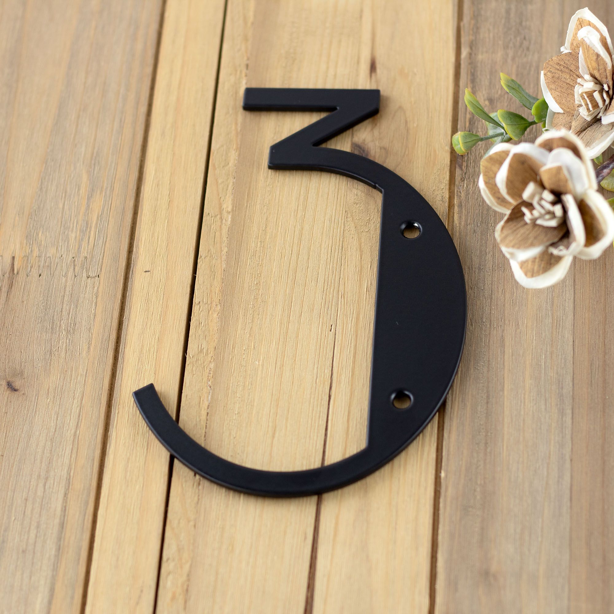 Buy Hand Crafted Custom Modern Outdoor Metal House Numbers, Art Deco ...