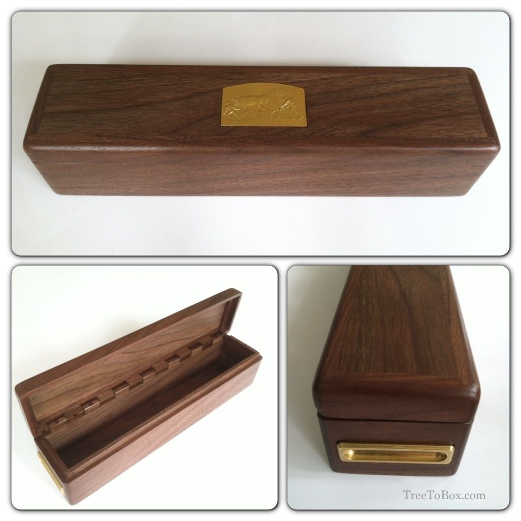 Hand Crafted Magic The Gathering Card Box by Wood Designs by Glenn G