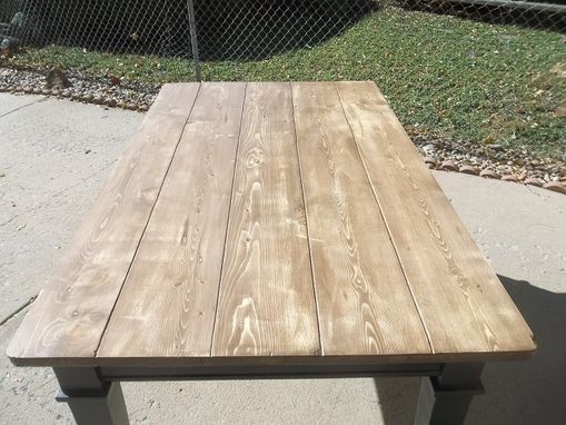 Custom Made Shaker Style Farm Table-60" X 36" With Drawer.