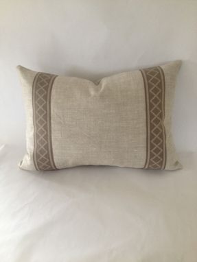 Custom Made Kravet Linen Pillow Cover
