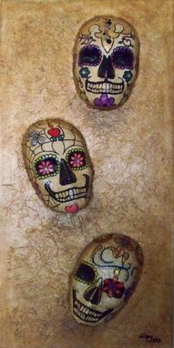 Custom Made Art - Sugar Skulls 2